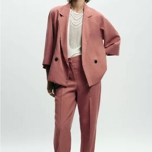 NEW Zara Women's Double-Breasted Blazer
